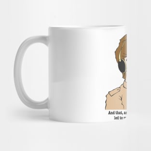 AIRPLANE! PARODY COMEDY MOVIE FAN ART!! Mug